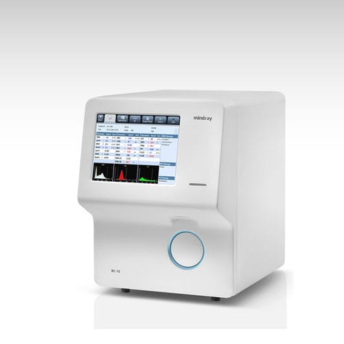 Analizador de hematología automático - BC-10 - Mindray - compacto / de mesa / 20 parámetros