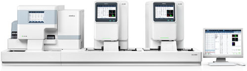 Analizador de hematología automático - CAL 6000 - Mindray - compacto / 100 muestras / con pantalla táctil