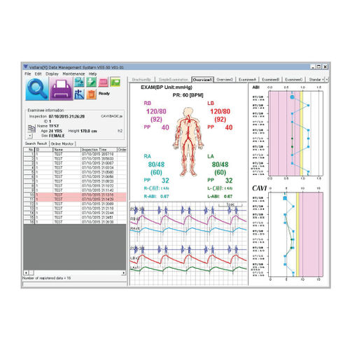 Software para exploraciones vasculares - VSS-50 - Fukuda Denshi - de gestión de datos / de adquisición / de impresión