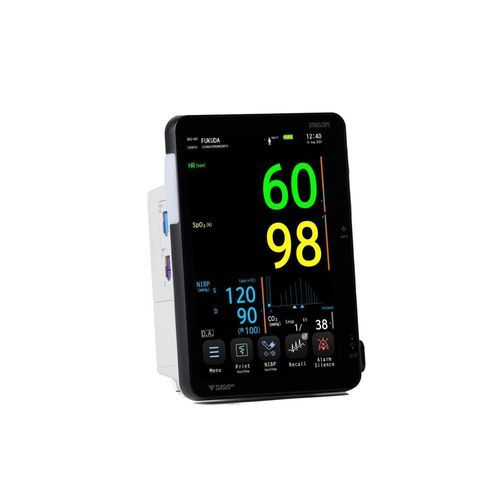 Monitor de paciente compacto - DYNASCOPE BDS-1001 - Fukuda Denshi - de noche / ECG / RESP