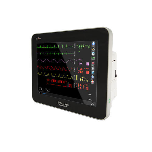 Monitor multiparamétrico portátil - Qube - Spacelabs Healthcare - modular / compacto / de noche