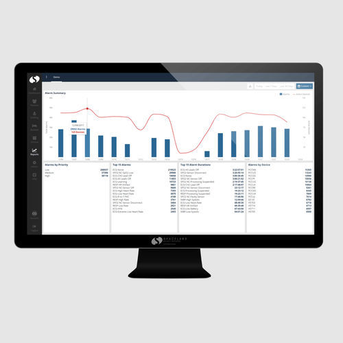 Software médico - SafeNSound  - Spacelabs Healthcare - de gestión / de monitorización / para comunicación