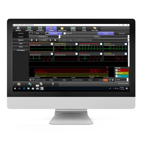 Software de hospital - Intesys® - Spacelabs Healthcare - para historias clínicas / para ECG / de cardiología