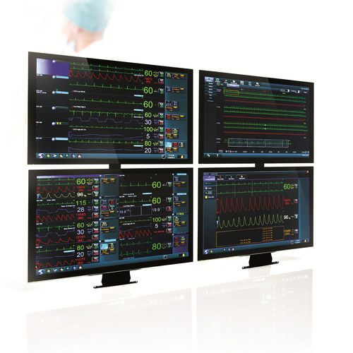 Central de monitorización del paciente - Xhibit XC48 - Spacelabs Healthcare - 48 camas