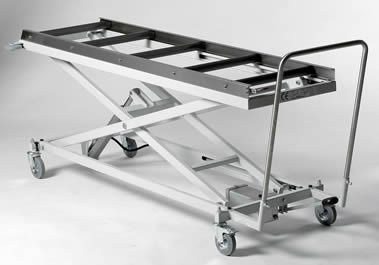 Carro para traslado de cadáveres de transporte - CRR005 - Fiocchetti Scientific
