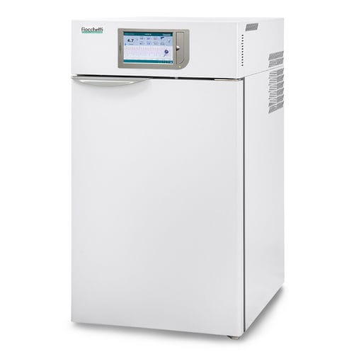 Congelador para plasma sanguíneo - PLASMA-FREEZER 140 TOUCH - Fiocchetti Scientific - de tipo armario / de descongelación automática