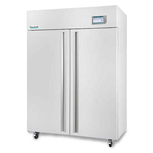 Congelador para plasma sanguíneo - PLASMA-FREEZER 1500 TOUCH - Fiocchetti Scientific - armario / con 2 puertas / anticorrosión