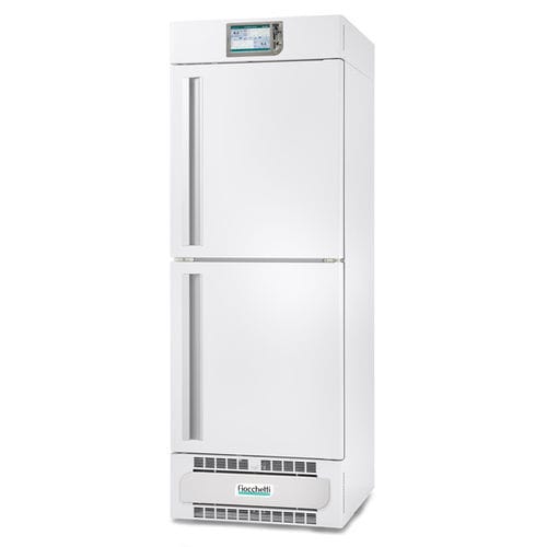 Congelador para plasma sanguíneo - PLASMA-LABOR 2T 500 TOUCH - Fiocchetti Scientific - de tipo armario / con 2 puertas / de descongelación automática