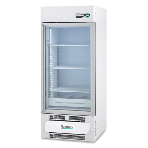 Refrigerador de farmacia - MEDIKA 200 ECT-F PLUS - Fiocchetti Scientific - armario / con 1 puerta / con puerta de cristal
