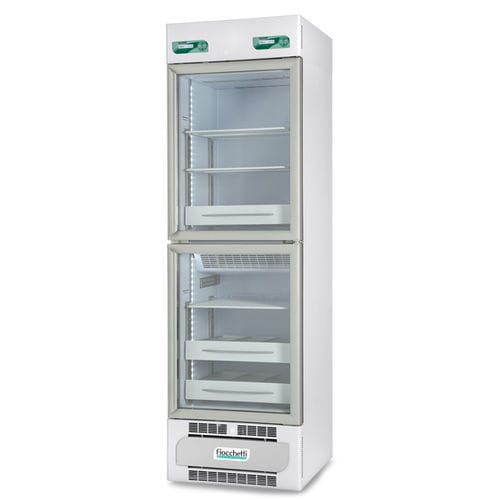Refrigerador de farmacia - MEDIKA 2T 400 ECT-F - Fiocchetti Scientific - armario / con 2 puertas / con puerta de cristal