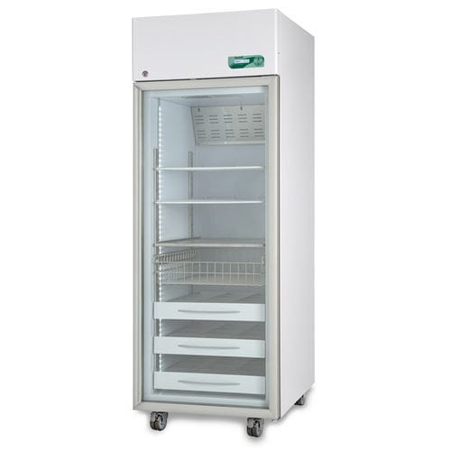 Refrigerador de farmacia - MEDIKA 700 ECT-F - Fiocchetti Scientific - armario / con 1 puerta / con puerta de cristal