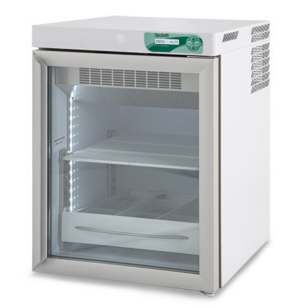 Refrigerador de farmacia - MEDIKA 100 ECT-F - Fiocchetti Scientific - con 1 puerta / con puerta de cristal / con refrigeración por aire forzado