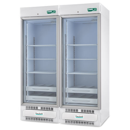 Refrigerador de farmacia - MEDIKA 2T 1000 ECT-F - Fiocchetti Scientific - para vacunas / para hospitales / armario