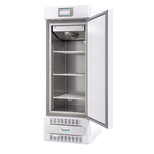 Congelador de banco de sangre - PLASMA-SUPERARTIC 400 TOUCH - Fiocchetti Scientific - para plasma sanguíneo / con ruedas / vertical