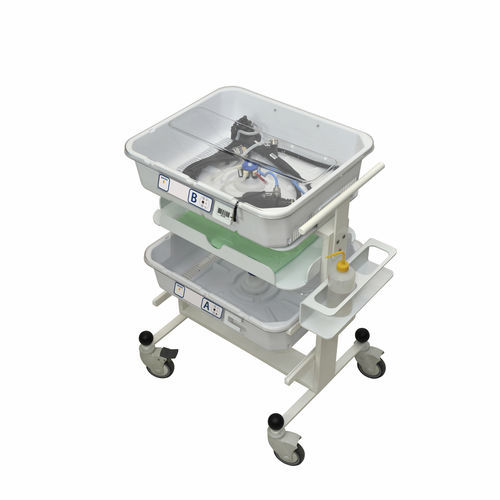 Carro médico - Soluscope - quirúrgico / para endoscopio / para transporte