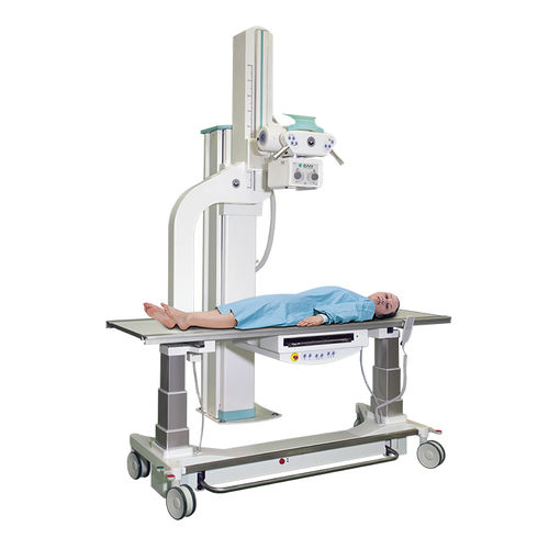 Sistema de radiografía digital - BRS-DR - BMI Biomedical International - para radiografía polivalente / con mesa móvil / con brazo portatubos pivotante