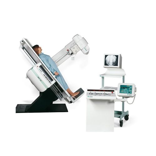 Sistema de radiofluoroscopia digital - BMI Biomedical International - para fluoroscopia diagnóstica / con mesa basculante