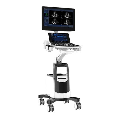 Ecógrafo con soporte, compacto - CBit 9 - CHISON Medical Technologies - para ecografía polivalente / doppler-color / blanco y negro