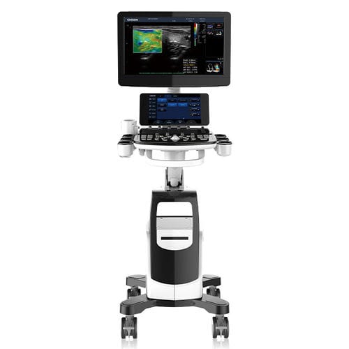 Ecógrafo con soporte, compacto - CBit 8 - CHISON Medical Technologies - para ecografía polivalente / doppler-color / blanco y negro