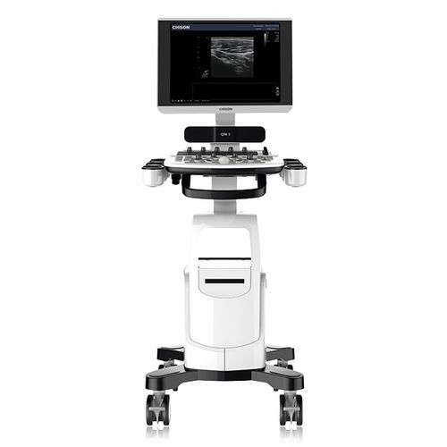 Ecógrafo con soporte, compacto - QBit 3 - CHISON Medical Technologies - para ecografía polivalente / doppler-color / 3D/4D