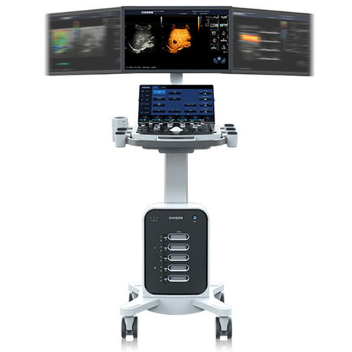 Ecógrafo con soporte, compacto - SonoMax 7 - CHISON Medical Technologies - para ecografía polivalente / doppler-color / blanco y negro