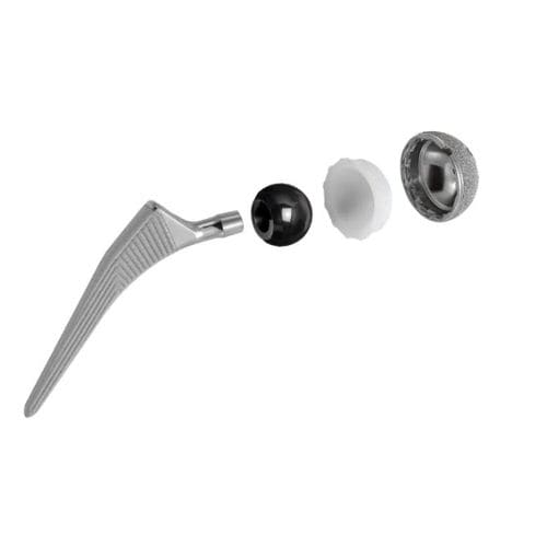 Vástago femoral mínimamente invasivo - POLARSTEM - Smith & Nephew - cementado o no cementado