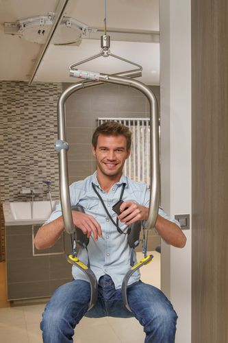 Elevador de pacientes eléctrico - SureHands® - Handi-Move - de techo / para adulto / para piscina