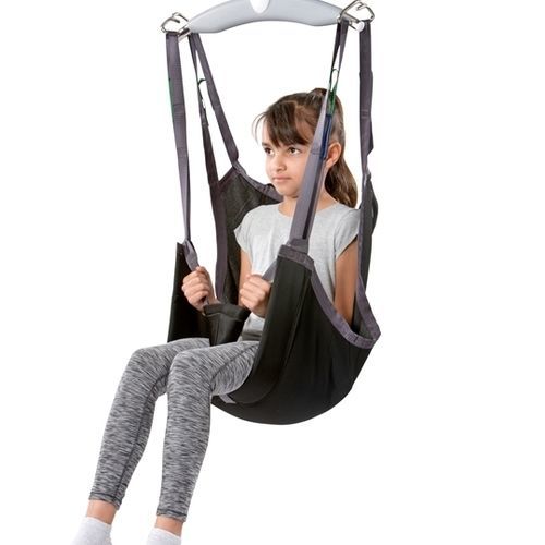 Arnés para elevador de pacientes - Sit-On Comfort High - Guldmann - con reposacabezas / pediátrico