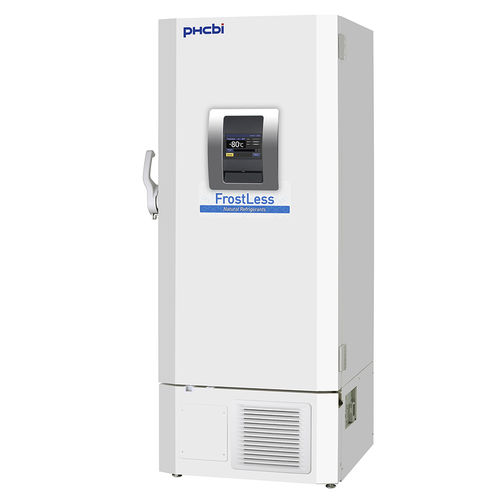 Congelador de laboratorio - MDF-DU500ZH-PE - PHC Europe - biomédico / armario / con 1 puerta