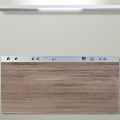 Unidad médica de cabecera de pared - Q 100  - SCHYNS - modular / para unidad de cuidados intensivos / para habitación de pacientes