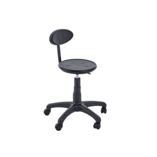 Taburete para centro sanitario - 90.1591 - Üzümcü Medical Devices - de altura variable / hidráulico / con ruedas