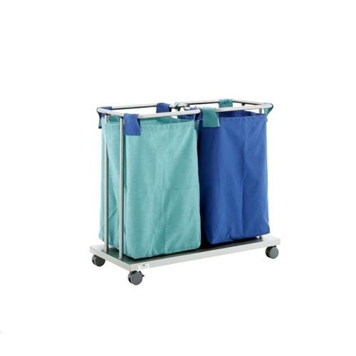 Carro para bolsas para ropa sucia - 40590 - Üzümcü Medical Devices - médico / de transporte / 2 bolsas