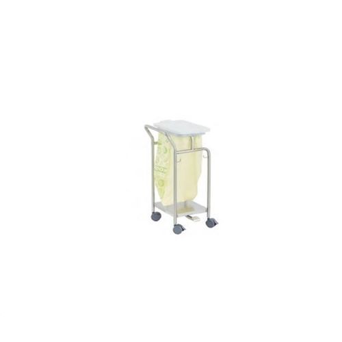 Carro para bolsas de limpieza - 40860 - Üzümcü Medical Devices - para lavandería / 1 bolsa / de acero inoxidable