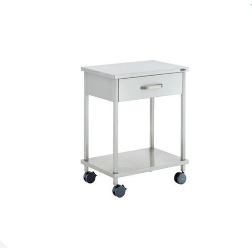 Carro para quirófano - 40172 - Üzümcü Medical Devices - para instrumental / de acero inoxidable / 1 cajón