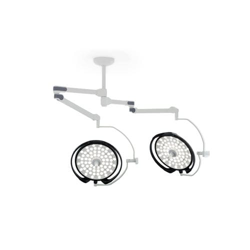 Lámpara cialítica de techo - DL-66D - Üzümcü Medical Devices - LED / 2 brazos / 96
