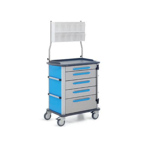 Carro para apósitos - 74202 - Üzümcü Medical Devices - de emergencia / para medicamentos / de limpieza