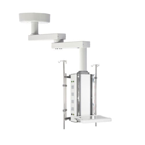 Brazo de distribución de techo - 5070.75  - Üzümcü Medical Devices - para cuidados intensivos / articulado / con columna