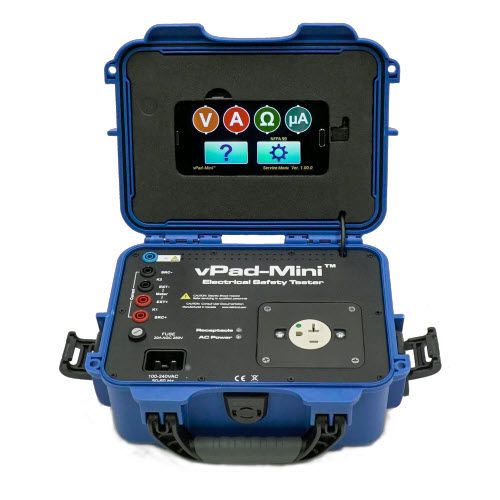 Tester de seguridad eléctrica - vPad-Mini™ - Datrend Systems - para dispositivos médicos / automático / manual