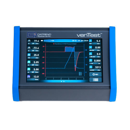 Tester de presión - venTest - Datrend Systems - de caudal / para ventilador respiratorio / para estaciones de anestesia