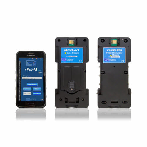 Simulador de paciente multiparamétrico - vPad-PS - Datrend Systems - para cuidados intensivos / de arritmia / pantalla