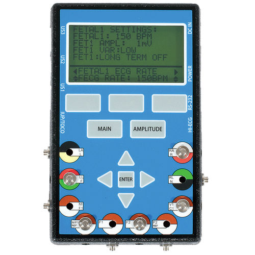Simulador ECG - FMS-3 - Datrend Systems - de frecuencia cardíaca / para cuidados ginecológicos / fetal