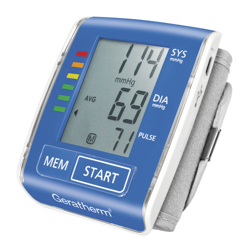Tensiómetro electrónico oscilométrica - active control - Geratherm Medical AG - de muñeca / con manguito incorporado / con puerto USB