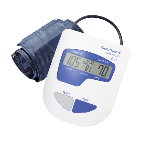 Tensiómetro electrónico oscilométrica - GP-6621 - Geratherm Medical AG - de mesa / con batería recargable / con manguito para adulto