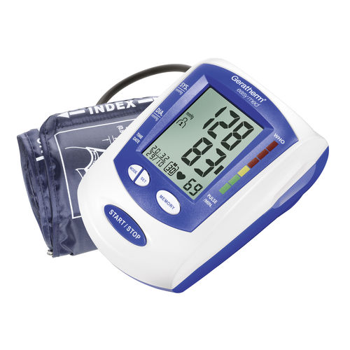 Tensiómetro electrónico oscilométrica - easy med - Geratherm Medical AG - con batería recargable / con manguito para adulto / 3x30
