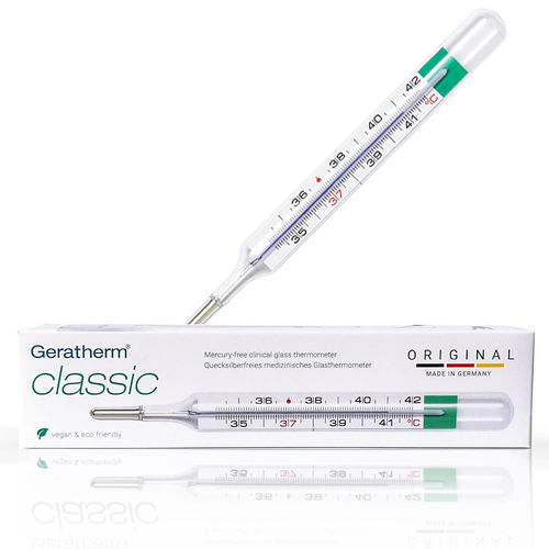 Termómetro médico - classic  - Geratherm Medical AG - analógico / de galio / oral