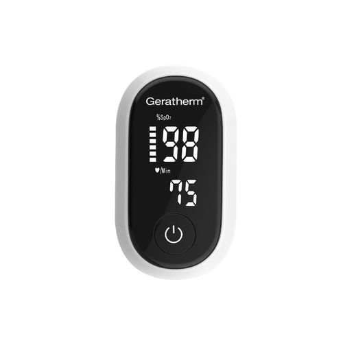Pulsioxímetro de dedo - Oxy One - Geratherm Medical AG - compacto / médico / para asistencia domiciliaria