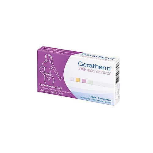 Prueba rápida para enfermermedades infecciosas - U031-04H - Geratherm Medical AG - de infección de las vías urinarias / de proteínas / urea en sangre
