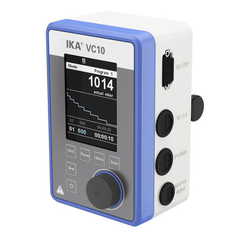 Controlador de laboratorio - VC 10  - IKA - para bomba de vacío / digital