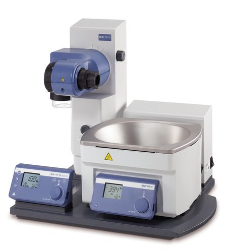Evaporador de laboratorio - RV 10 V - IKA - rotativo / baño María