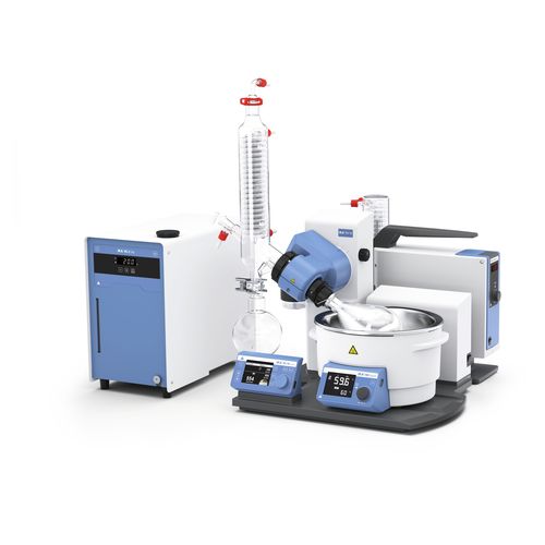 Evaporador de laboratorio - RV 10 auto pro V-C Complete - IKA - rotativo / de vacío